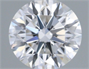 Del inventario de diamantes de laboratorio, 0.72 quilates, Redondo , Color D, claridad VS2 y certificado IGI