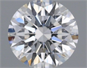 Del inventario de diamantes de laboratorio, 0.74 quilates, Redondo , Color D, claridad VVS1 y certificado IGI