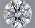 Del inventario de diamantes de laboratorio, 0.74 quilates, Redondo , Color D, claridad VVS1 y certificado IGI