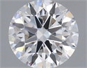 Lab Grown Diamond 1.24 Carats, Round with Ideal Cut, D Color, VS1 Clarity and Certified by IGI