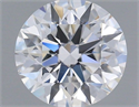 Lab Grown Diamond 1.24 Carats, Round with Ideal Cut, D Color, VS1 Clarity and Certified by IGI