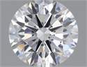 Lab Grown Diamond 1.31 Carats, Round with Ideal Cut, D Color, VS2 Clarity and Certified by IGI