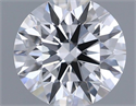 Lab Grown Diamond 0.72 Carats, Round with Ideal Cut, E Color, VVS1 Clarity and Certified by IGI