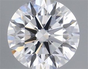 Picture of Lab Grown Diamond 0.74 Carats, Round with Ideal Cut, D Color, VVS1 Clarity and Certified by IGI