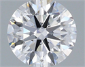 Lab Grown Diamond 1.69 Carats, Round with Ideal Cut, E Color, VS1 Clarity and Certified by IGI