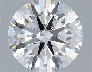 Picture of Lab Grown Diamond 1.69 Carats, Round with Ideal Cut, E Color, VS1 Clarity and Certified by IGI