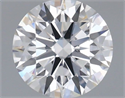Lab Grown Diamond 1.24 Carats, Round with Ideal Cut, D Color, VS1 Clarity and Certified by IGI