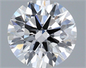 Lab Grown Diamond 1.31 Carats, Round with Excellent Cut, E Color, VS1 Clarity and Certified by IGI