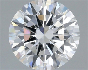 Picture of Lab Grown Diamond 1.32 Carats, Round with Ideal Cut, F Color, VS2 Clarity and Certified by IGI
