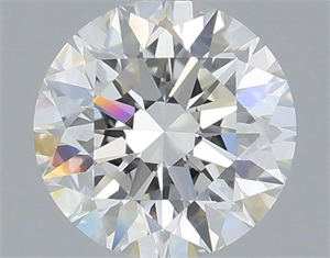 Picture of Lab Grown Diamond 1.05 Carats, Round with Excellent Cut, F Color, VVS2 Clarity and Certified by IGI