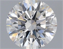 Lab Grown Diamond 1.32 Carats, Round with Ideal Cut, G Color, VS1 Clarity and Certified by IGI