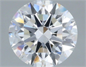 Lab Grown Diamond 1.49 Carats, Round with Excellent Cut, E Color, VS2 Clarity and Certified by IGI