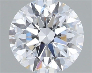 Picture of Lab Grown Diamond 1.08 Carats, Round with Excellent Cut, F Color, VVS2 Clarity and Certified by IGI