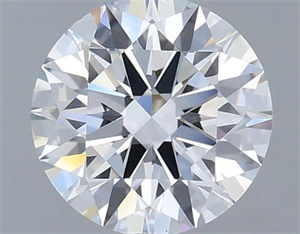Picture of Lab Grown Diamond 1.03 Carats, Round with Ideal Cut, E Color, IF Clarity and Certified by IGI