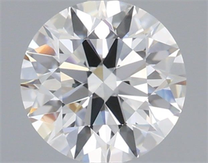 Picture of Lab Grown Diamond 1.23 Carats, Round with Ideal Cut, F Color, VVS2 Clarity and Certified by IGI