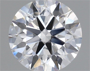 Picture of Lab Grown Diamond 1.10 Carats, Round with Ideal Cut, D Color, VVS2 Clarity and Certified by IGI