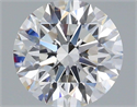 Del inventario de diamantes de laboratorio, 2.56 quilates, Redondo , Color G, claridad VVS2 y certificado IGI