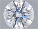 Del inventario de diamantes de laboratorio, 0.73 quilates, Redondo , Color D, claridad VS2 y certificado IGI