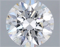 Lab Grown Diamond 1.51 Carats, Round with Excellent Cut, E Color, VVS2 Clarity and Certified by IGI