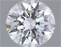 Lab Grown Diamond 0.71 Carats, Round with Ideal Cut, D Color, IF Clarity and Certified by IGI