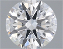 Del inventario de diamantes de laboratorio, 0.74 quilates, Redondo , Color D, claridad VVS1 y certificado IGI