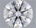 Del inventario de diamantes de laboratorio, 0.74 quilates, Redondo , Color D, claridad VVS1 y certificado IGI