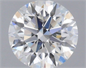 Lab Grown Diamond 1.02 Carats, Round with Ideal Cut, E Color, VVS1 Clarity and Certified by IGI
