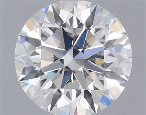 Picture of Lab Grown Diamond 1.02 Carats, Round with Ideal Cut, E Color, VVS1 Clarity and Certified by IGI