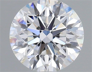 Picture of Lab Grown Diamond 1.03 Carats, Round with Excellent Cut, D Color, VVS2 Clarity and Certified by IGI