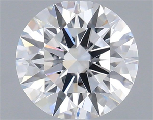 Picture of Lab Grown Diamond 1.03 Carats, Round with Ideal Cut, D Color, VVS1 Clarity and Certified by IGI