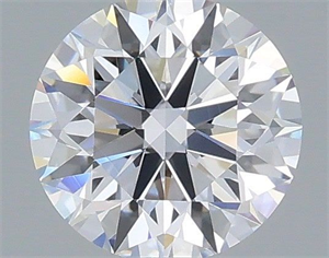 Picture of Lab Grown Diamond 1.03 Carats, Round with Ideal Cut, D Color, VVS1 Clarity and Certified by IGI