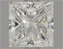 Natural Diamond 0.90 Carats, Princess with  Cut, G Color, SI2 Clarity and Certified by GIA