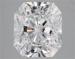 Picture of Natural Diamond 4.03 Carats, Radiant with  Cut, D Color, SI1 Clarity and Certified by GIA