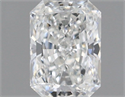 Natural Diamond 0.51 Carats, Radiant with  Cut, F Color, VS1 Clarity and Certified by GIA