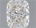 Natural Diamond 0.62 Carats, Cushion with  Cut, I Color, VVS2 Clarity and Certified by GIA