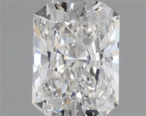 Picture of Natural Diamond 0.52 Carats, Radiant with  Cut, E Color, VS2 Clarity and Certified by GIA