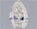 Diamante Natural 0.54 quilates, De pera , Color G, claridad VVS2 y certificado IGI