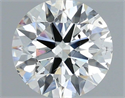 Natural Diamond 0.73 Carats, Round with Excellent Cut, H Color, SI2 Clarity and Certified by IGI