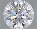 Natural Diamond 0.80 Carats, Round with Excellent Cut, D Color, VS2 Clarity and Certified by GIA