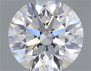 Picture of Natural Diamond 0.80 Carats, Round with Excellent Cut, D Color, VS2 Clarity and Certified by GIA