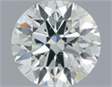 Diamante Natural 0.72 quilates, Redondo , Color H, claridad SI1 y certificado IGI