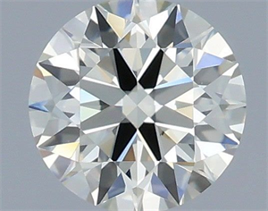 Picture of Natural Diamond 0.70 Carats, Round with Excellent Cut, K Color, VS1 Clarity and Certified by IGI