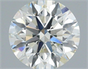Natural Diamond 0.70 Carats, Round with Excellent Cut, J Color, VS2 Clarity and Certified by IGI