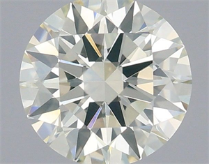 Picture of Natural Diamond 0.72 Carats, Round with Excellent Cut, J Color, VVS2 Clarity and Certified by IGI