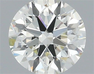 Picture of Natural Diamond 0.70 Carats, Round with Excellent Cut, J Color, VS1 Clarity and Certified by IGI