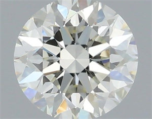 Picture of Natural Diamond 0.70 Carats, Round with Excellent Cut, J Color, VS1 Clarity and Certified by IGI