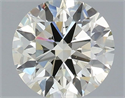 Natural Diamond 0.78 Carats, Round with Excellent Cut, K Color, VS2 Clarity and Certified by IGI