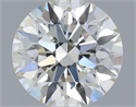Diamante Natural 0.53 quilates, Redondo , Color G, claridad VVS2 y certificado IGI