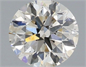 Natural Diamond 1.00 Carats, Round with Very Good Cut, J Color, VS2 Clarity and Certified by IGI