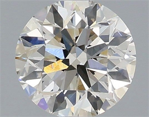 Picture of Natural Diamond 1.00 Carats, Round with Very Good Cut, J Color, VS2 Clarity and Certified by IGI